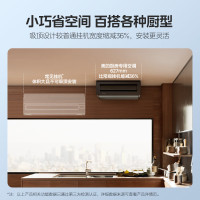 美的厨房空调家用厨房专用1.5匹厨清凉变频集成吊顶式大冷量防油烟省电厨房空调CKF-35XW/BN8Y-XD200极地白