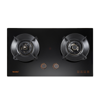 Haotaitai好太太燃气灶JZT-X407 5.2kW大火力左灶智能防干烧安全灶可调底壳保洁铝炉头 精铜燃烧器