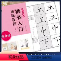 [正版]瘦金体 楷书入门视频教程 墨点字帖 楷书书法初学教程 笔画部首结构讲解 浙江古籍出版社