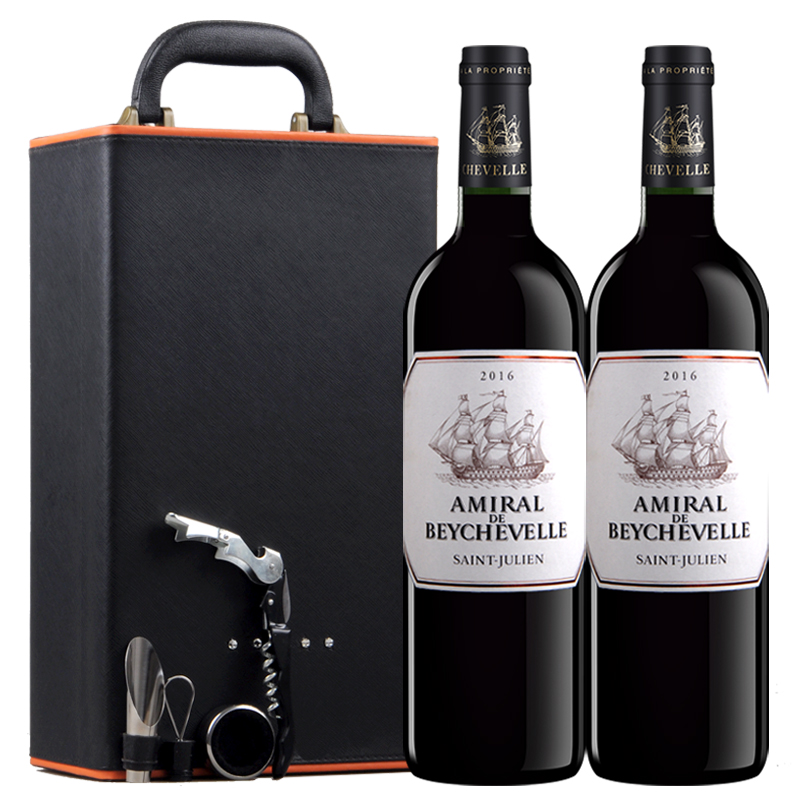 1855列级名庄四级庄 大龙船 龙船酒庄干红葡萄酒 副牌龙船将军 750ml*