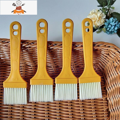 可高温烧烤毛刷厨房烙饼家用油刷烘培料理食品级油刷 敬平 T16-黄柄油刷8把