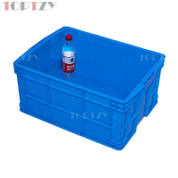 toptzy TZ5071719 塑料周转箱长方形物流物料配件收纳储物箱 560*415*257