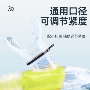 潜水硅胶咬嘴一次性通用型浮潜专用成人呼吸管二级头水肺配件装备3759Z