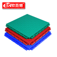 欧百娜室外悬浮地板篮球场地垫学校操场幼儿园室外地垫运动塑胶地板
