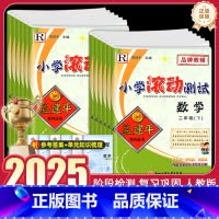 数学 人教版 二年级上 [正版]2024版孟建平小学滚动测试一年级二年级三四五六年级上下册数学人教版小学生同步训练作业本