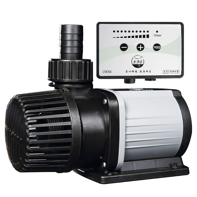 鱼缸变频潜水泵 小型淡海水抽换水泵 水族箱迷你循环过滤器