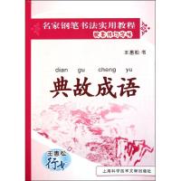 正版新书]典故成语(王惠松行书)/名家钢笔书法实用教程配套练习