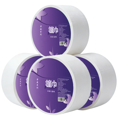 植巾 DJ170 四层120m 12卷/箱 急速水溶卫生纸大盘纸 3卷/提 4提/箱 (计价单位:箱)