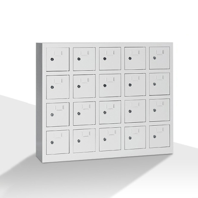 慧采云 钢制手机柜工厂学校手机存放柜单位收纳保管柜20门存放柜