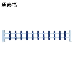 通泰福 草坪护栏PVC隔离花园围栏 高40cm含立柱 米
