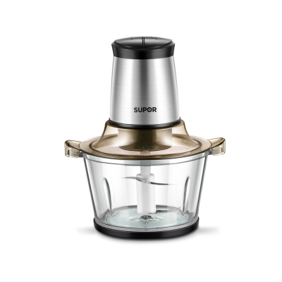 苏泊尔SUPOR多功能绞肉机JR05-300 五档调节不锈钢机身旋钮操作设计紧凑高效省力