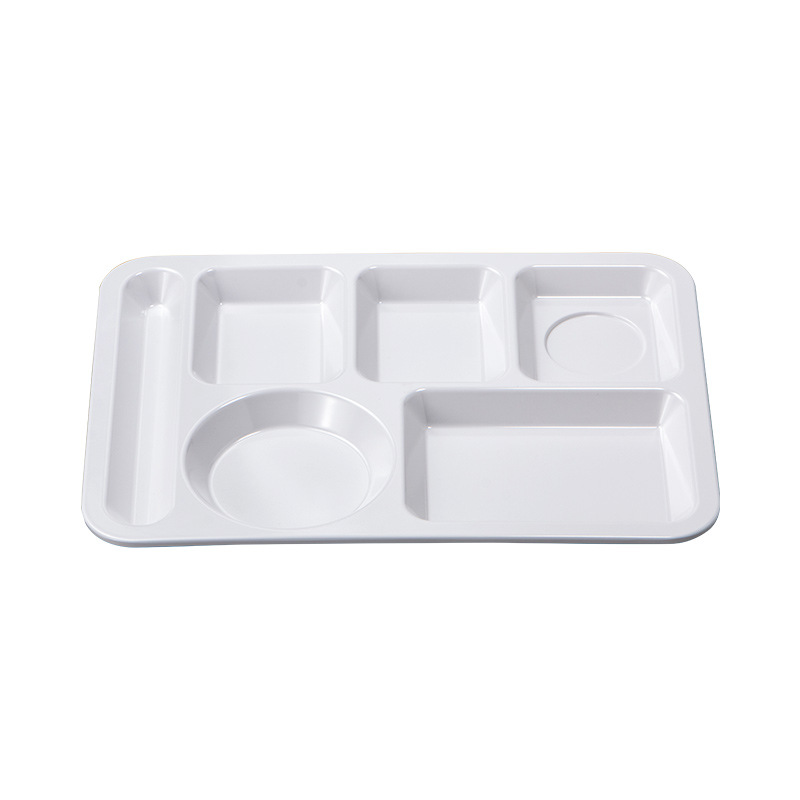 卫未来 密胺分格餐盘 六格 个
