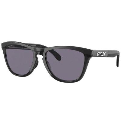 欧克利(OAKLEY)复古潮流太阳镜男女通用80年代风格色块撞色生物基 Matte_Black_with_Prizm_Grey_Le
