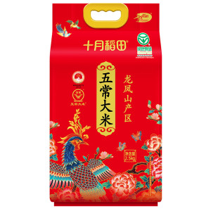 十月稻田东北大米凤凰系列五常大米2.5kg