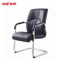 双朗 弓形会议椅 SL-D608YBL 500*600*1050mm 黑色 把