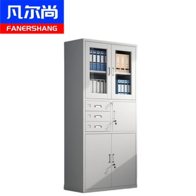 凡尔尚文件柜钢制850*390*1800mm台