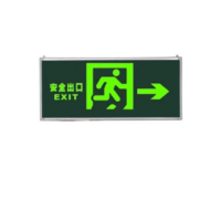 安全出口指示牌LED消防应急疏散标志灯单面 右向