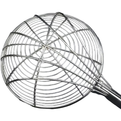 烹巅(Poondear) 不锈钢 笊篱头 36cm三托间距5毫米丝粗1.4毫