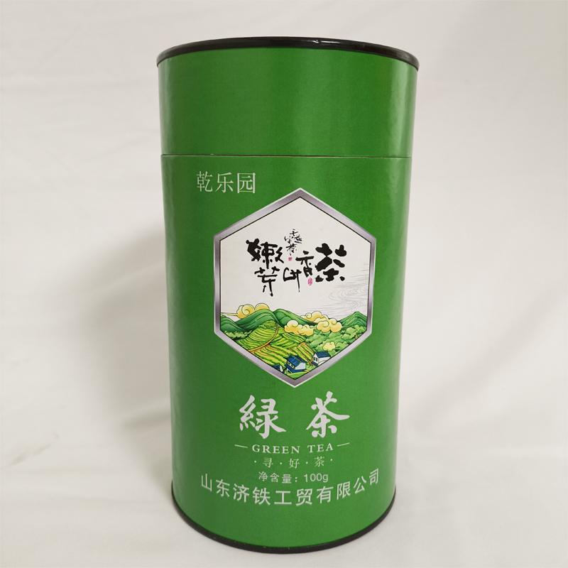 乾乐园 绿茶 100g 桶