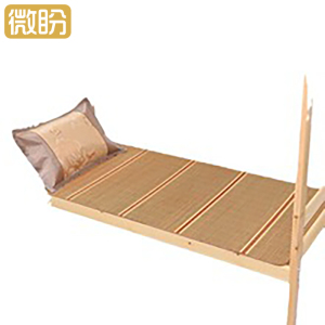 微盼 竹席带枕套 120*190cm/床