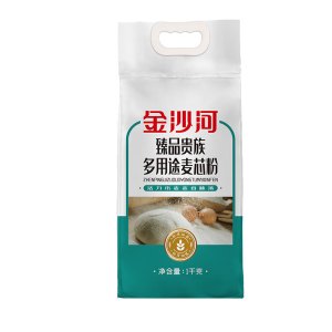 金沙河 臻品贵族多用途麦芯粉 馒头 包子 饺子多用高筋面粉多用途麦芯粉1kg*1袋2斤