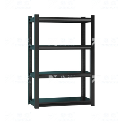 臻远ZY-ZWJ44 置物架落地收纳架仓库货架杂物整理架多层展示架铁架