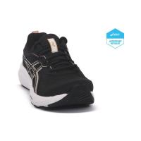 ASICS女跑步鞋缓震舒适防滑耐磨黑砂色
