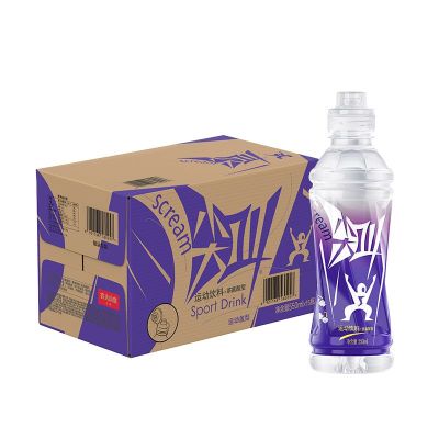 农夫山泉 尖叫运动饮料补充电解质 茶氨酸型550ml*15瓶