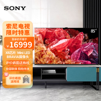 索尼(SONY)XR-85X95EK 85英寸大屏MiniLED 4K120Hz全面屏超高清电视 智能摄像头XR认知芯片