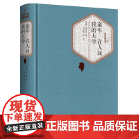 童年在人间我的大学(精) 人民文学出版 高尔基经典 中小学生寒假 书目世界名著 中小学教辅 中小学初课外文学名著书籍