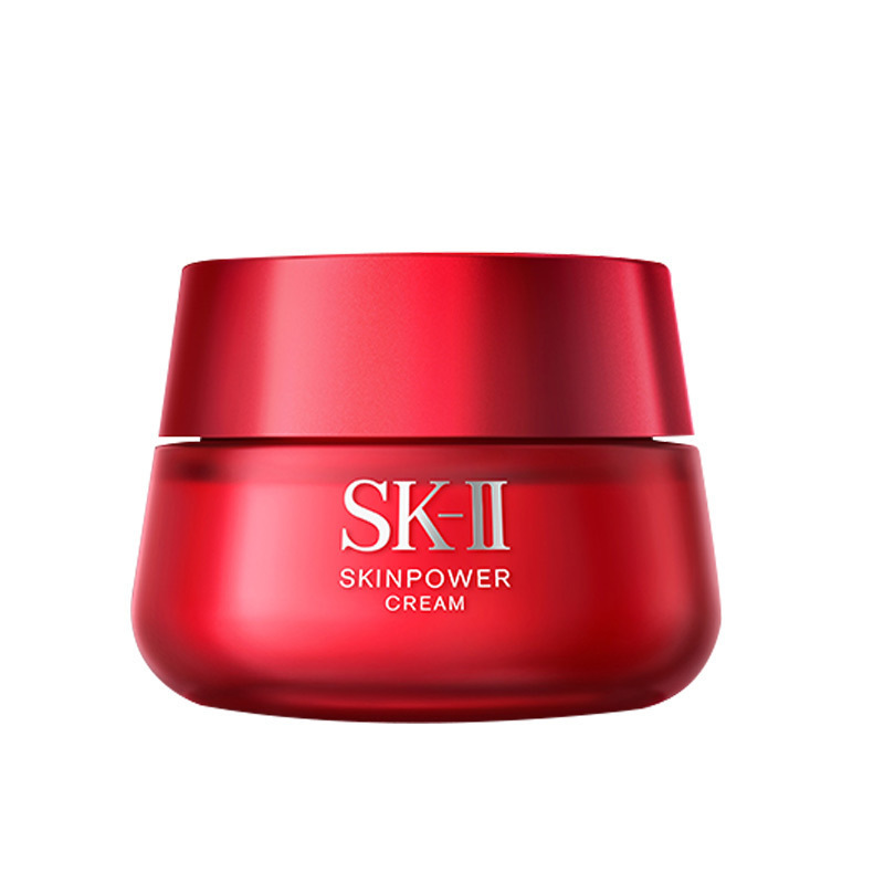 SK-II/SK2/SKII多元肌源赋活精华霜 大容量RNA滋润型保湿精华霜 大红瓶面霜80g 滋润版