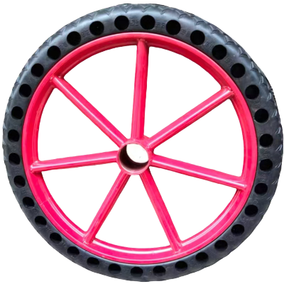 旋达手推车翻斗车车轮 螺纹钢轮子 26寸/个