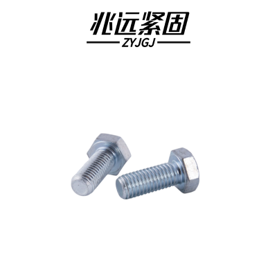兆远紧固 镀锌六角头螺栓(个)(20*90)