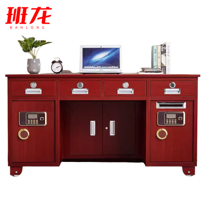 班龙保险柜办公桌1.6m张