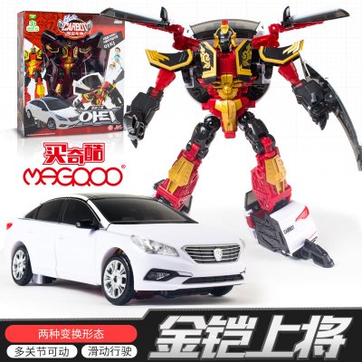 咖宝车神2玩具变形汽车机器人王牌车手跳跃先知急救力士儿童男孩金铠上将专柜正版