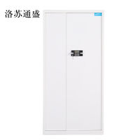 洛苏通盛电子保密柜钢制密码文件柜保险柜铁皮资料柜矮柜办公室储物柜通门白色密码锁420*900*1850常规款