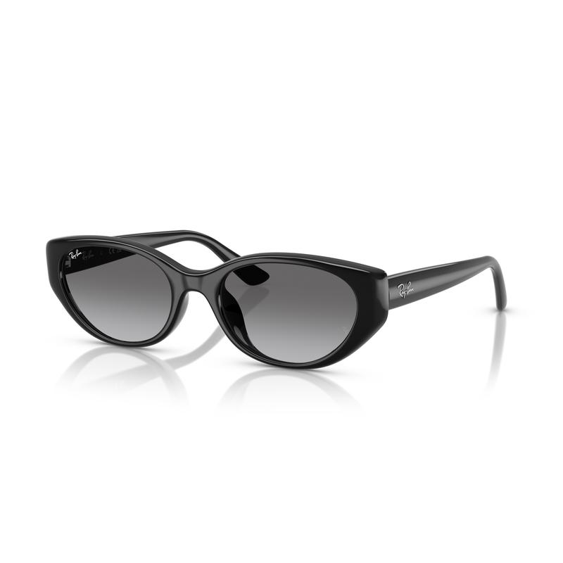 RayBan代购雷朋墨镜男士时尚太阳眼镜黑色框架深灰镜片优雅防晒