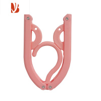 三维工匠旅行折叠衣架收纳晾衣架便携式旅游器外出差家用衣挂折叠多