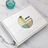 优品尚竹UPZO布艺中巾双条简装BY-202M盒