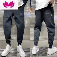 七斓男士休闲哈伦九分卫裤潮流百搭小脚裤弹力显瘦夏季运动长裤