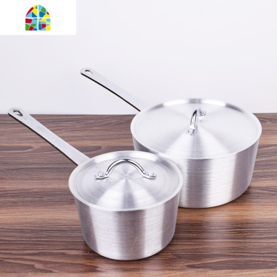 铝制锅西式铝汤锅单柄铝汁锅西餐牛排酱汁锅粥锅料理锅拉面锅 FENGHOU 口径20CM(明火专用)