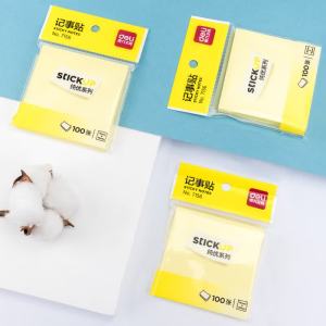 得力(deli)7156 彩色便利贴76*76mm12本