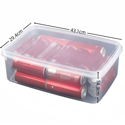 依韵珂透明收纳盒431*294*143mm个