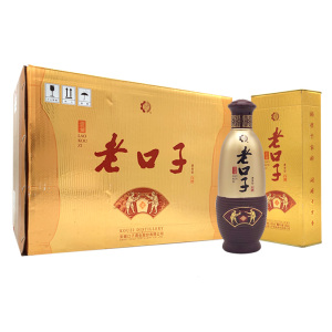 口子窖老口子42度450ml*6瓶纯粮食白酒整箱