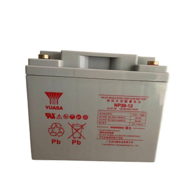 汤浅YUASA 铅酸蓄电池12V38Ah NP38-12 个