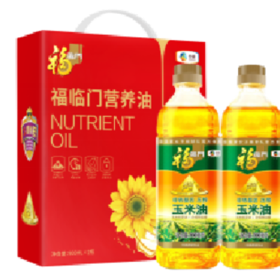 中粮福临门 营养油礼盒900ml*2瓶 1个