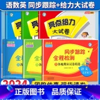 三下6本[亮点同步跟踪卷+亮点给力大试卷]语文+数学+英语 小学通用 [正版]2024春亮点给力同步跟踪全程检测及各地期