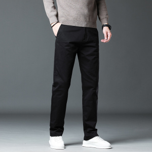 金盾(KIN DON)男士休闲裤男西裤宽松大码直筒秋冬季款商务中年长裤子男裤42码44码