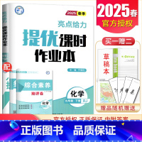 九年级下册化学人教版 九年级/初中三年级 [正版]2025亮点给力提优课时作业本九年级上册下册语文数学英语物理化学 人教