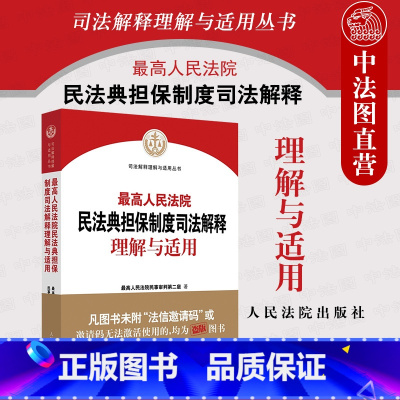 [正版] 2021新 人民法院民法典担保制度司法解释理解与适用 人民法院民事审判第二庭编 新民法典担保制度司法解释实务